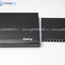 Trọn bộ Camera Hikvision chuẩn IP 8 mắt độ phân giải 2MP (Full HD)