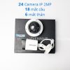 Bộ 16 CAMERA IP Hikvision phân giải 2MP (Full HD), Hồng ngoại 30m