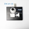 Bộ 3 CAMERA HD-TVI Hikvision phân giải 2MP, Hồng ngoại 20m