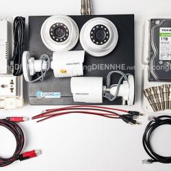 Bộ Camera 4 mắt HDTVI Hikvision độ phân giải 2MP (Full HD)