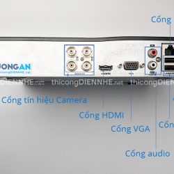 Đầu ghi hình camera HDTVI 4 kênh HIKVISION, 1 ổ SATA 6TB