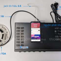 mô hình hoạt động loa toaPC-658R