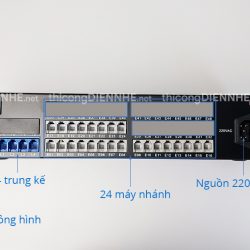 Tổng đài Excelltel PABX TP424 – Cấu hình 4 trung kế & 24 máy nhánh