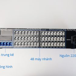 Tổng đài Excelltel PABX TP448 – Cấu hình 4 trung kế & 48 máy nhánh