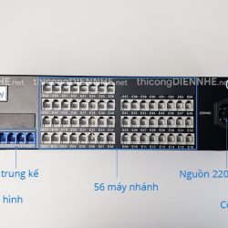 Tổng đài Excelltel PABX TP456 – Cấu hình 4 trung kế & 56 máy nhánh