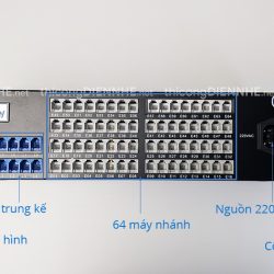 Tổng đài Excelltel PABX TP864 – Cấu hình 8 trung kế & 64 máy nhánh