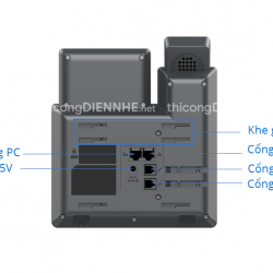 Điện thoại IP Grandstream GRP2601P - 2 tài khoản SIP, 2 cổng Lan, có PoE