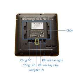 Điện thoại IP Grandstream GXP1610 - 1 tài khoản SIP, 2 cổng Lan