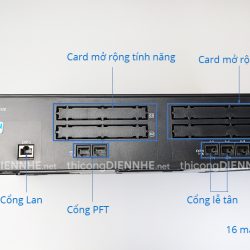 Khung phụ tổng đài Panasonic KX-NS320BX – Cấu hình 6 trung kế & 16 máy nhánh
