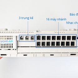 Khung phụ tổng đài Panasonic KX-TES824 – Cấu hình 3 trung kế & 16 máy nhánh