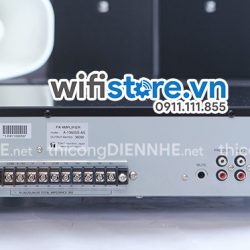 Ảnh mặt sau Amply Mixer TOA A-1360SS AS