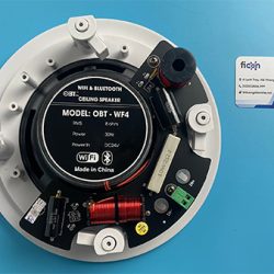 mặt sau loa trần wifi OBT WF4