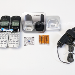 Điện thoại Analog Panasonic KX-TGC212CX hiện số, kéo dài 2 tay