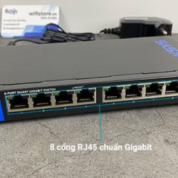 Linksys LGS308 Switch 8-Port Gigabit Business Smart