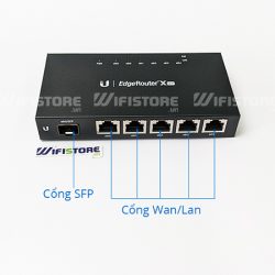 các cổng Ubiquiti EdgeRouter X SFP