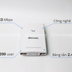 Grandstream GWN7630LR – WiFi outdoor phát xa 300m, tải 200user