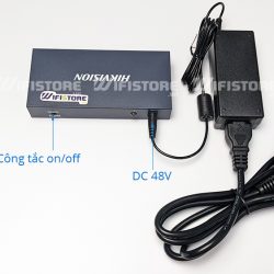 Hikvision DS-3E0106P-E/M | Switch 4 port PoE 35W, 2 uplink 10/100Mbps