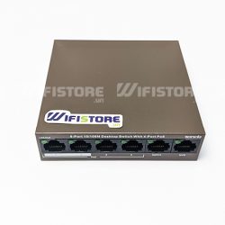 TEF1106P-4-63W | Switch 4 cổng PoE công suất 63W, 2 Lan in/out