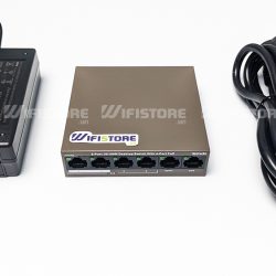 TEF1106P-4-63W | Switch 4 cổng PoE công suất 63W, 2 Lan in/out