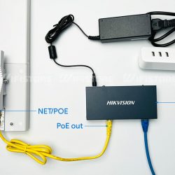 Grandstream GWN7600LR | WiFi outdoor phát xa 300m, tải 400user