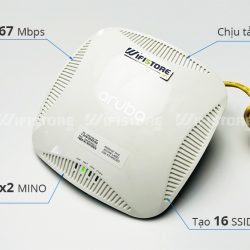 Aruba AP205 | WiFi ốp trần 1167 Mbps, Tải 100user