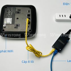 Aruba IAP225 | WiFi ốp trần 1800 Mbps, Tải 250user, PoE