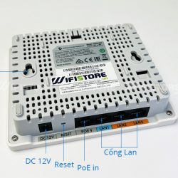 Grandstream GWN7602 | WiFi hotel 1750Mbps, tải 60user, PoE Gigabit