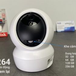 Ezviz C6N – 2MP Camera trong nhà xoay ngang 340, WiFi không dây
