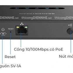 Bộ repeator tăng vùng phủ sóng Grandstream DP760, mở rộng phạm vi 300m