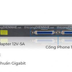 Grandstream GXW4232 - Card gateway 32 máy lẻ điện thoại analog