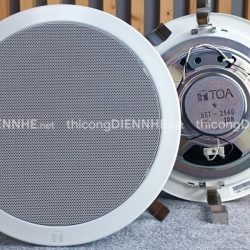 Loa âm trần TOA PC-2869 | 6W, đường kính lỗ gắn 250±3mm
