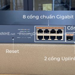 Switch Maipu IS230-10TF-AC Switch Managed 8 cổng 10/100/1000M, 2 cổng SFP Gigabit