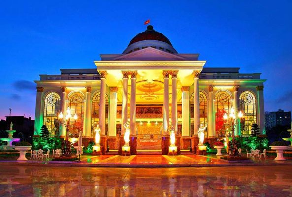 Trung tâm hội nghị tiệc cưới HẢI ĐĂNG | Hệ thống điện nhẹ cho 2 sảnh tiệp cưới, diện tích 5800m2