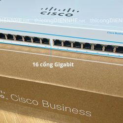 CISCO CBS110-16T-EU | Switch 16 cổng Gigabit tốc độ 1000Mbps
