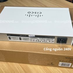 CISCO CBS110-16T-EU | Switch 16 cổng Gigabit tốc độ 1000Mbps
