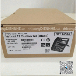 Điện thoại IP NEC IP7WW-12TXH-A1 TEL hỗ trợ 1 tài khoản SIP, sử dụng cho tổng đài NEC SL2100