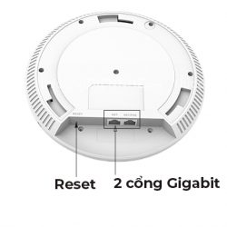 Grandstream GWN7664 | WiFi chuẩn AX 3.5Gbps, tải 750user, 2 cổng Gigabit