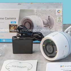 Ezviz H3C 2MP Camera ngoài trời 1080P Full Color, WiFi không dây