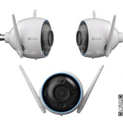 Ezviz H3 3K 5MP Camera ngoài trời tính năng AI thông minh, WiFi không dây