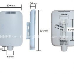 Grandstream GW-PoE-4G-1S | Switch công nghiệp ngoài trời