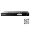 Grandstream GWN7801P | Switch chia mạng 8 Cổng PoE Gigabit, 2 cổng SFP Gigabit