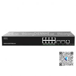 Grandstream GWN7811 | Switch 48 Cổng Gigabit Layer 2+, 6 cổng Gigabit SFP