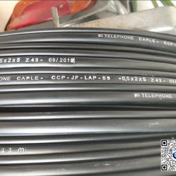 Cáp điện thoại 5 đôi Z43 10x2x0,5 mm2, 10Px0.5, cuộn 1000m