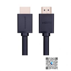 Ugreen 10110 dài 10M màu Đen Cáp tín hiệu HDMI chuẩn 1.4 hỗ trợ phân giải 4K@30Hz