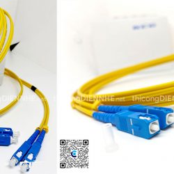Dây nhảy quang SC-SC Single mode hãng KCO, dài 3m