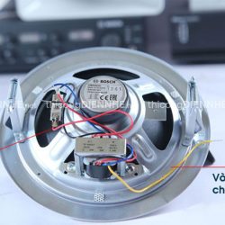 Loa âm trần Bosch LBC 3099/41 | 6W, đường kính lỗ gắn 250±3mm