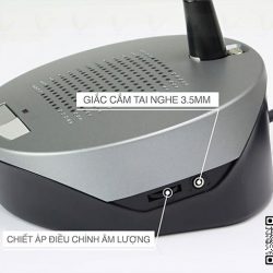 Micro cầm tay không dây TOA TS-681L-AS nhỏ gọn, dễ sử dụng