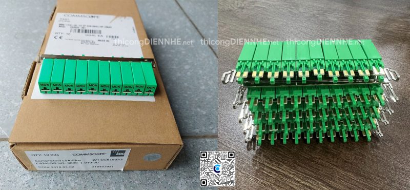 Phiến chống sét Krone 5 tiếp điểm Commscope EG0529-001