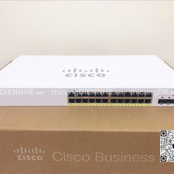 Cisco CBS220-24FP-4G-EU | Switch chia mạng 24 Port PoE Gigabit Smart, 4 Port SFP 1G