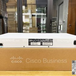 Cisco CBS220-24FP-4X-EU | Switch chia mạng 24 Port PoE Gigabit, tổng công suất 382W
